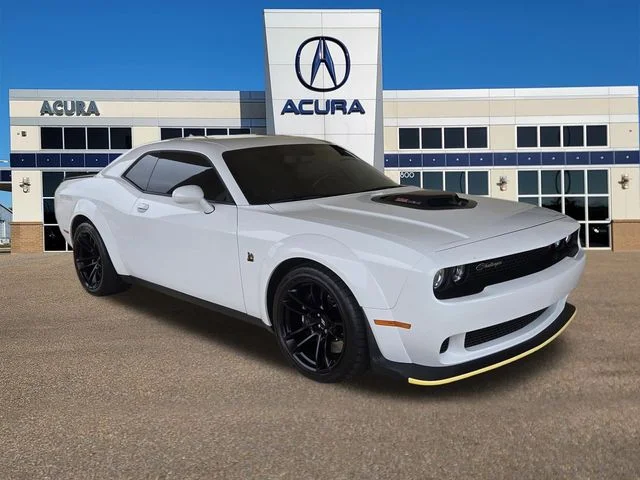 Used 2023 White Knuckle Clearcoat Dodge R/T Scat Pack Widebody image 1