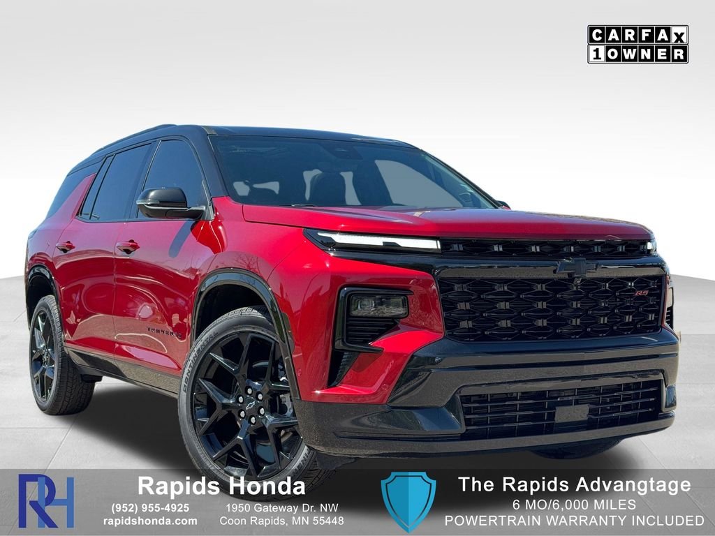 Used 2026 Radiant Red Tintcoat Chevrolet RS image 1