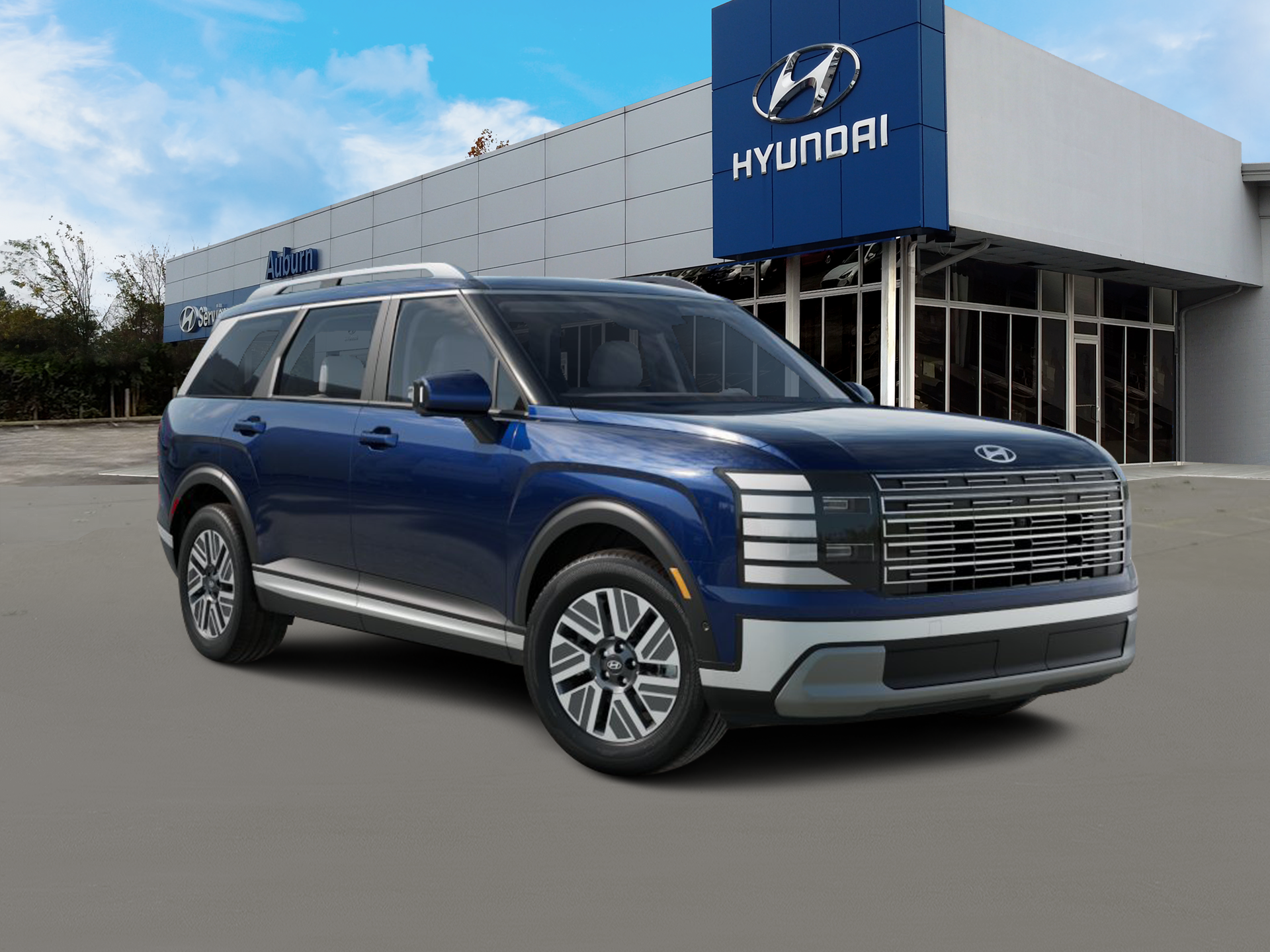 New 2026 Blue Hyundai Blue SEL Premium 8P image 7