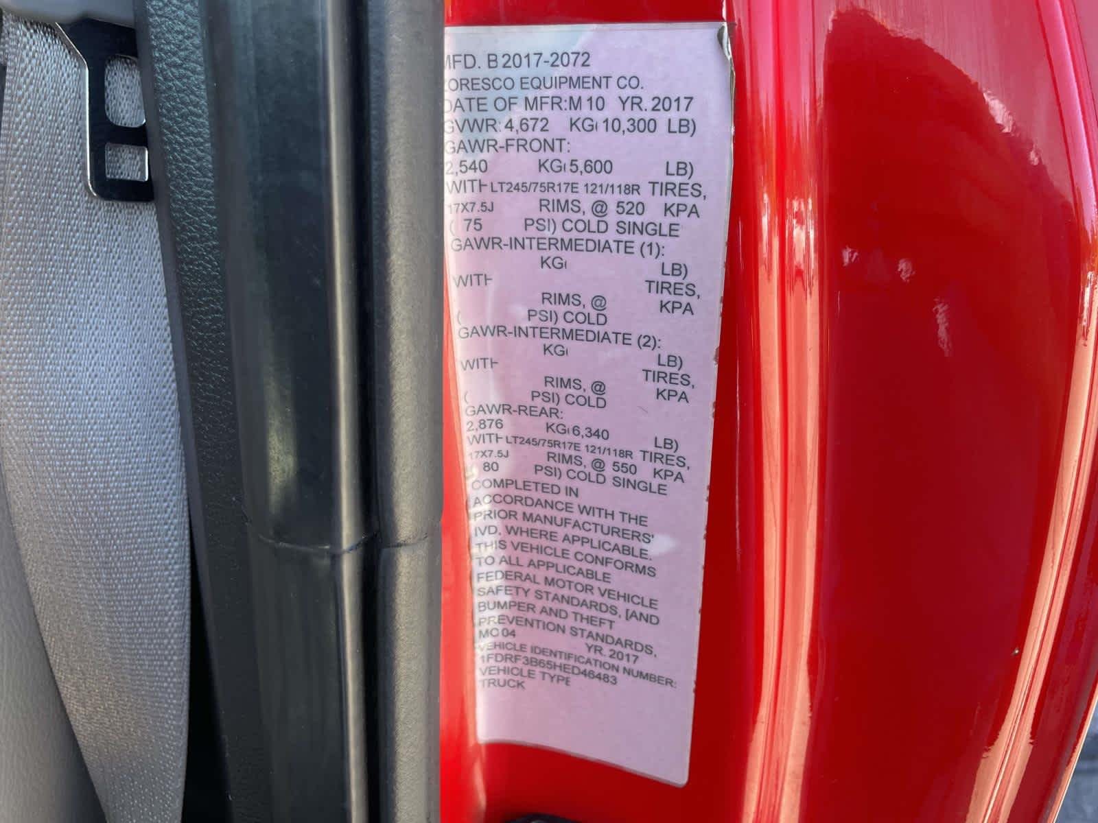 Used 2017 Race Red Ford XL image 38