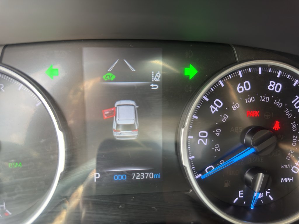 Used 2022 Magnetic Gray Metallic Toyota Hybrid LE image 8
