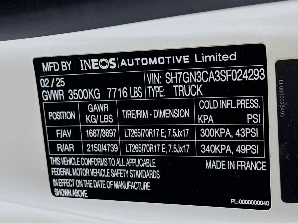 2025 INEOS Grenadier - Photo 30