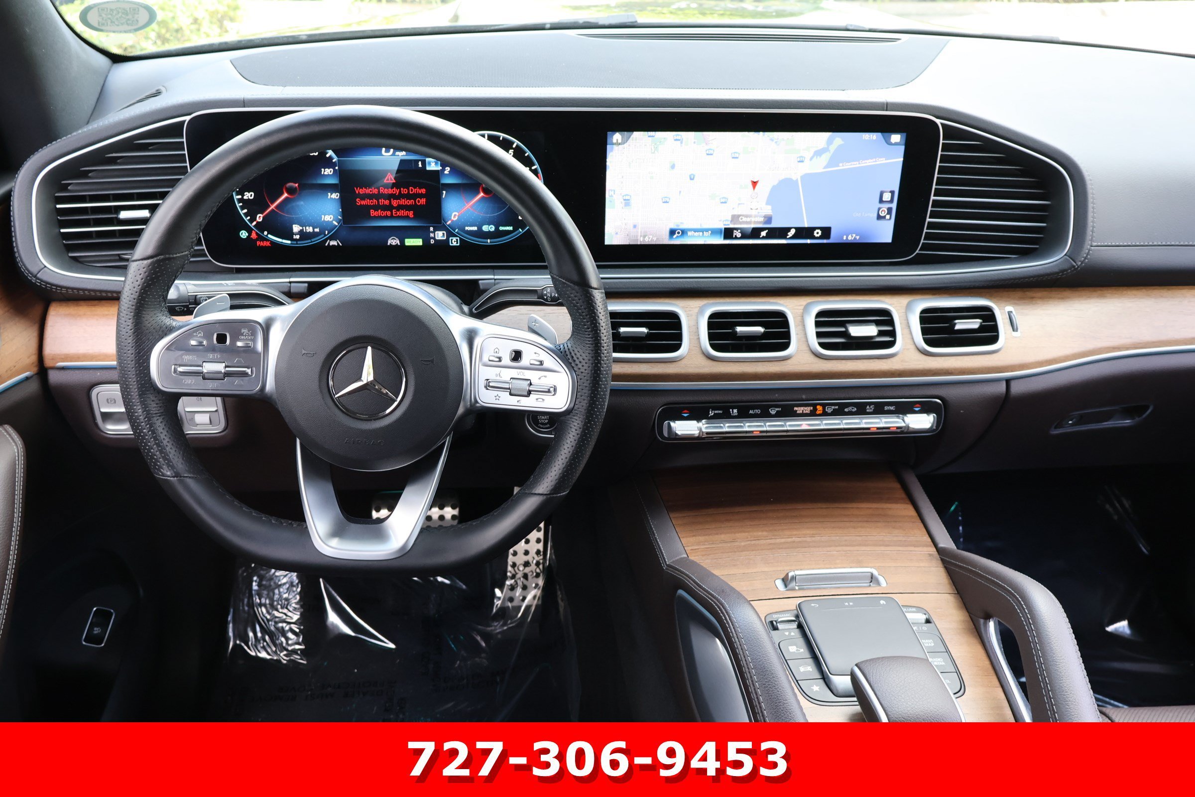 Certified Used 2023 Obsidian Black Metallic Mercedes-Benz GLS 450 image 21