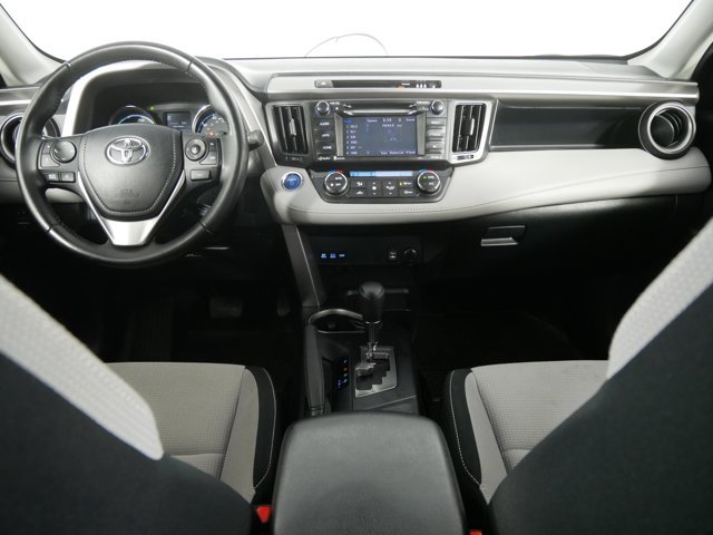 Used 2018 Electric Storm Blue Toyota Hybrid XLE image 19