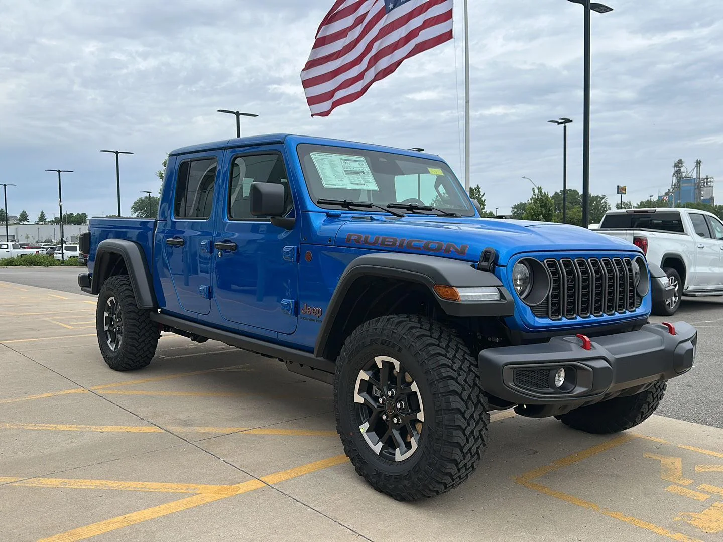 New 2026 Hydro Blue Pearlcoat Jeep Rubicon image 6