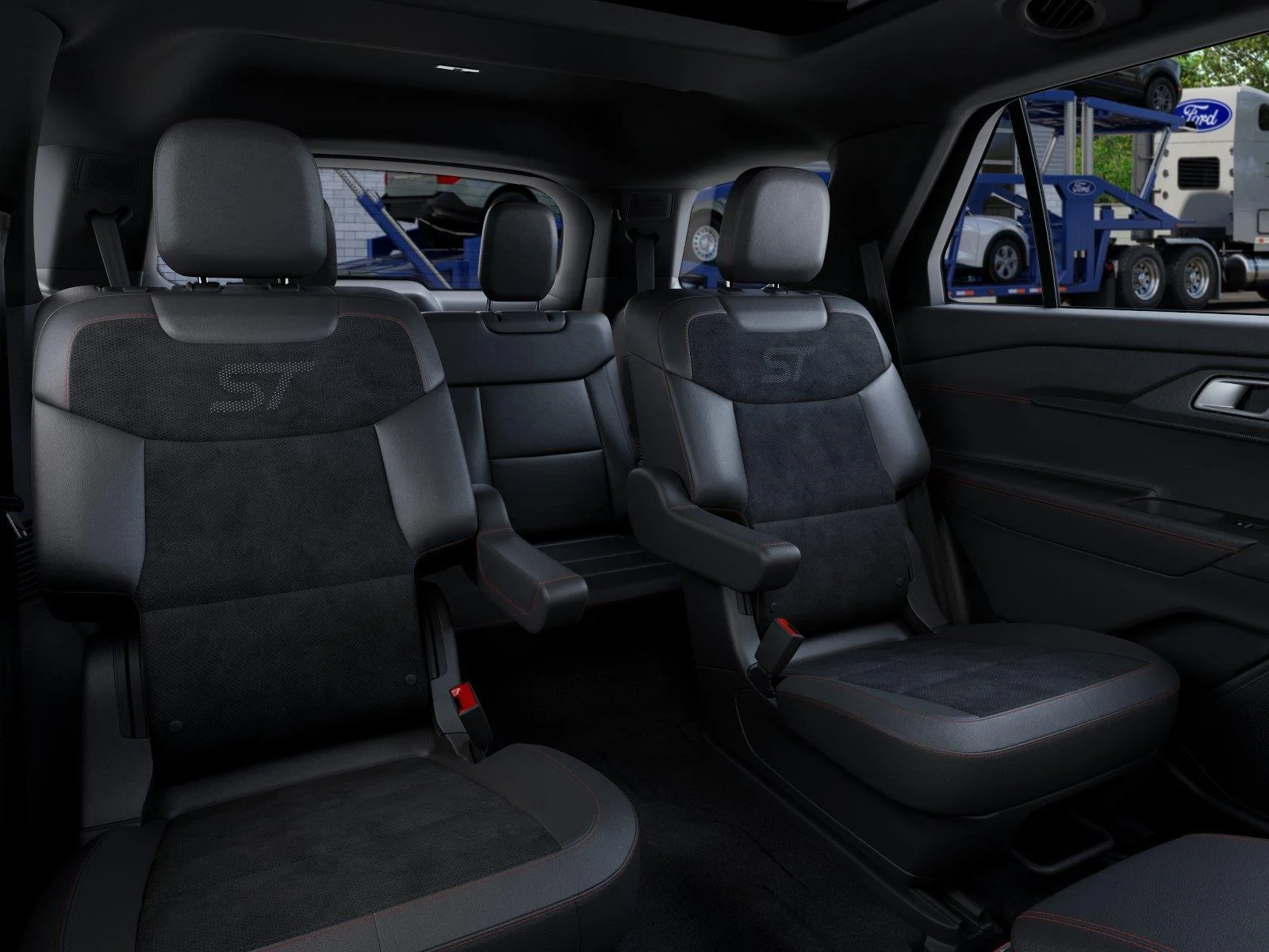 New 2027 Star White Metallic Tri-Coat Ford ST image 11
