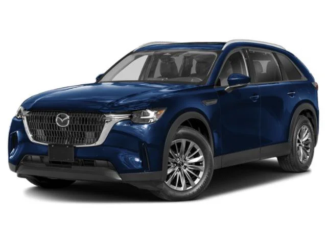New 2026 Deep Crystal Blue Mica Mazda 3.3 Turbo Preferred AWD image 1