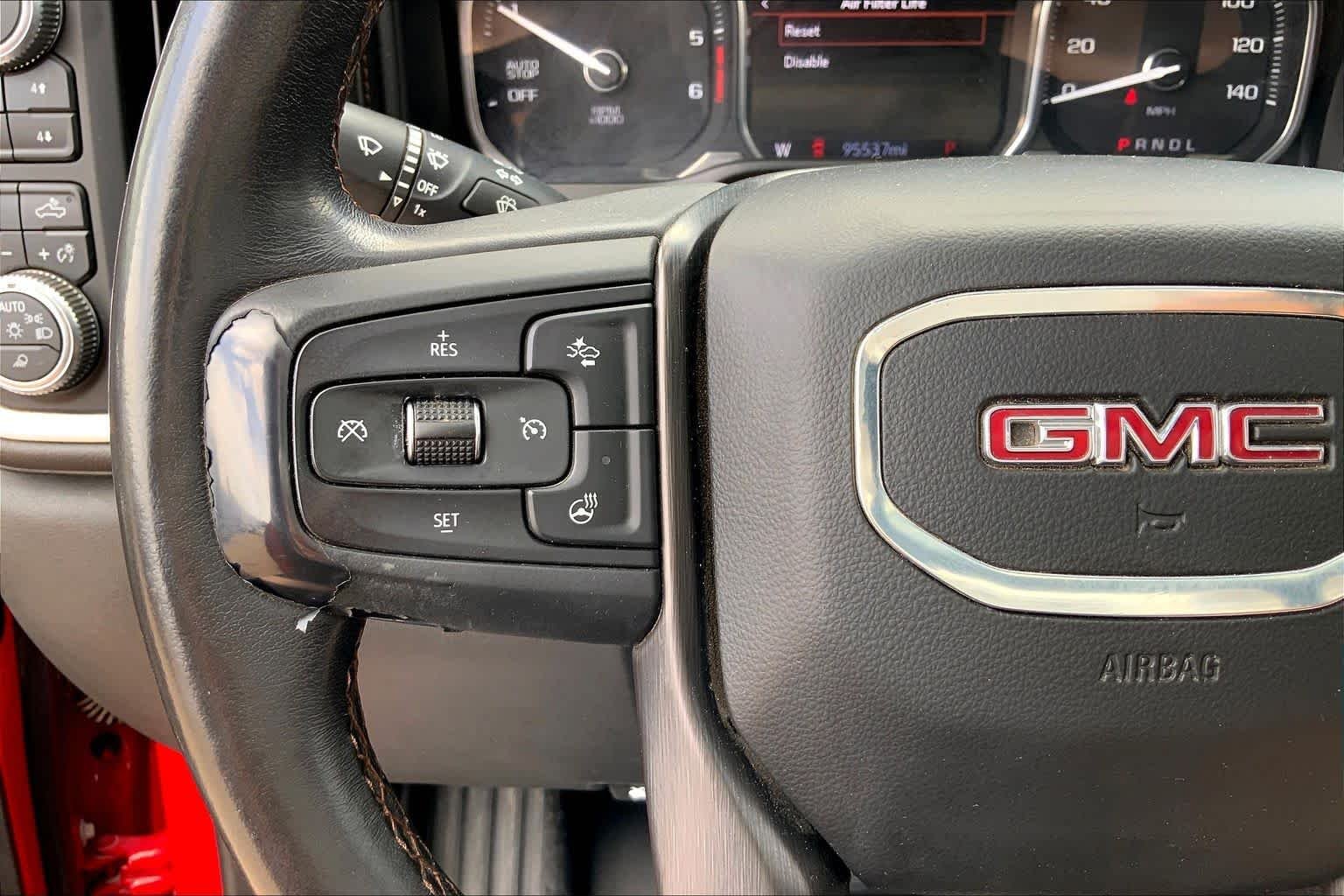Used 2021 Cardinal Red GMC AT4 image 24