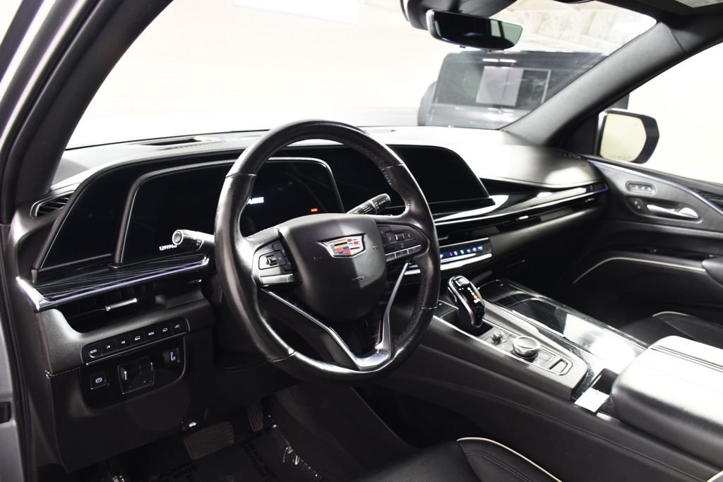 Used 2021 Satin Steel Metallic Cadillac Sport image 12