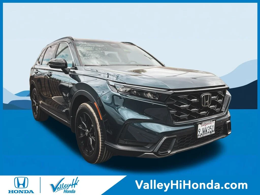 Certified Used 2024 Canyon River Blue Metallic Honda HYBRID AWD SPORT-L image 1