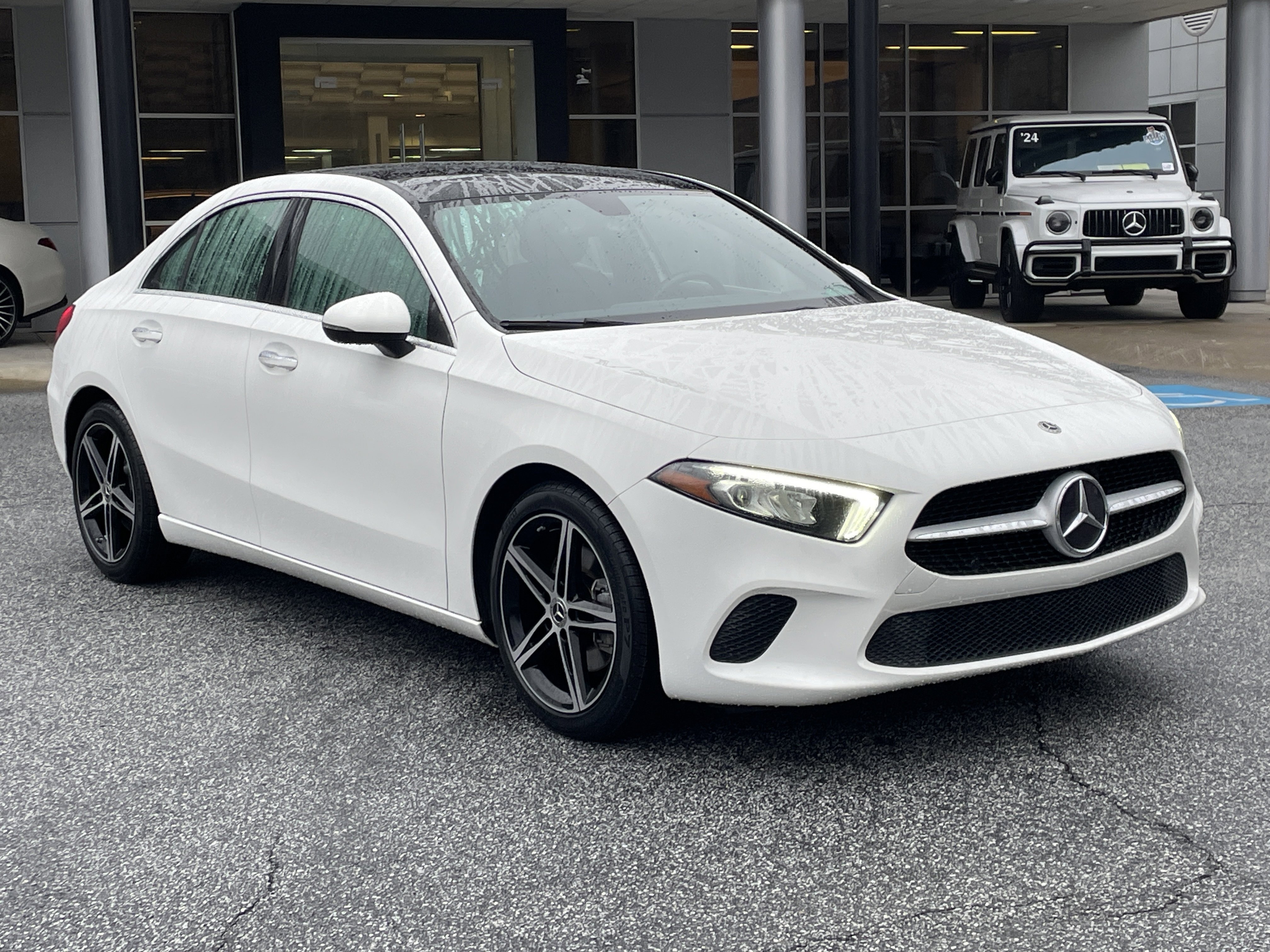 Certified Used 2022 Polar White Mercedes-Benz A 220 Sedan image 4