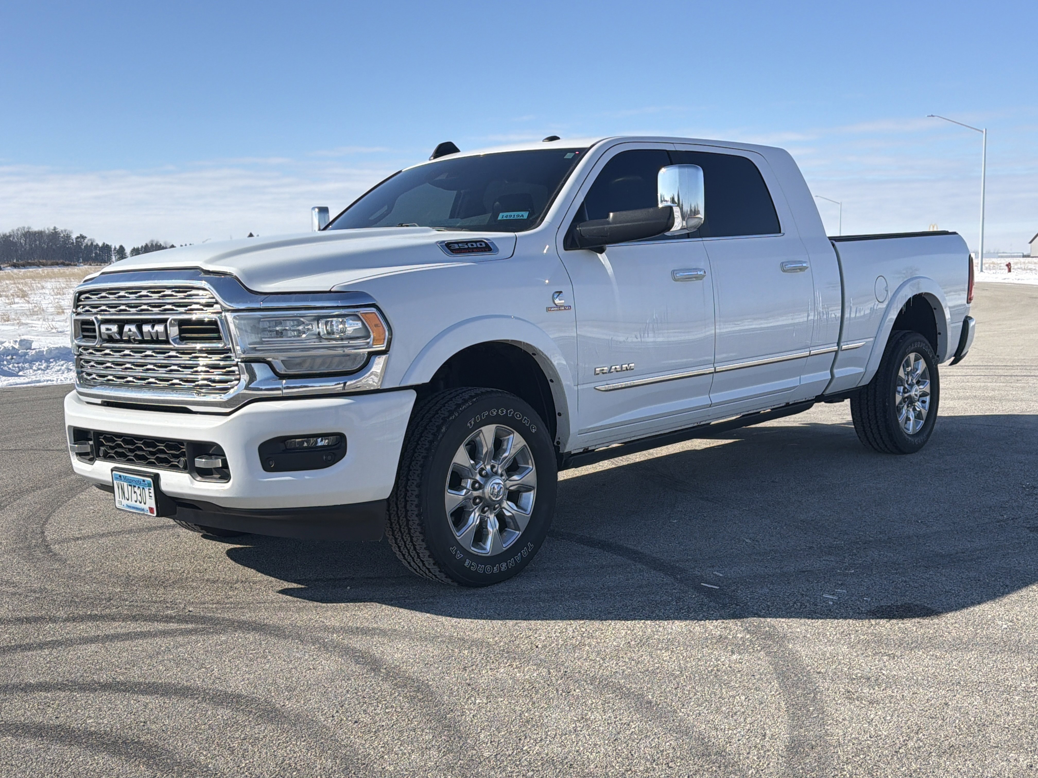 Used 2019 RAM Ram 3500 Pickup Limited with VIN 3C63R3PL6KG524392 for sale in Saint Charles, Minnesota
