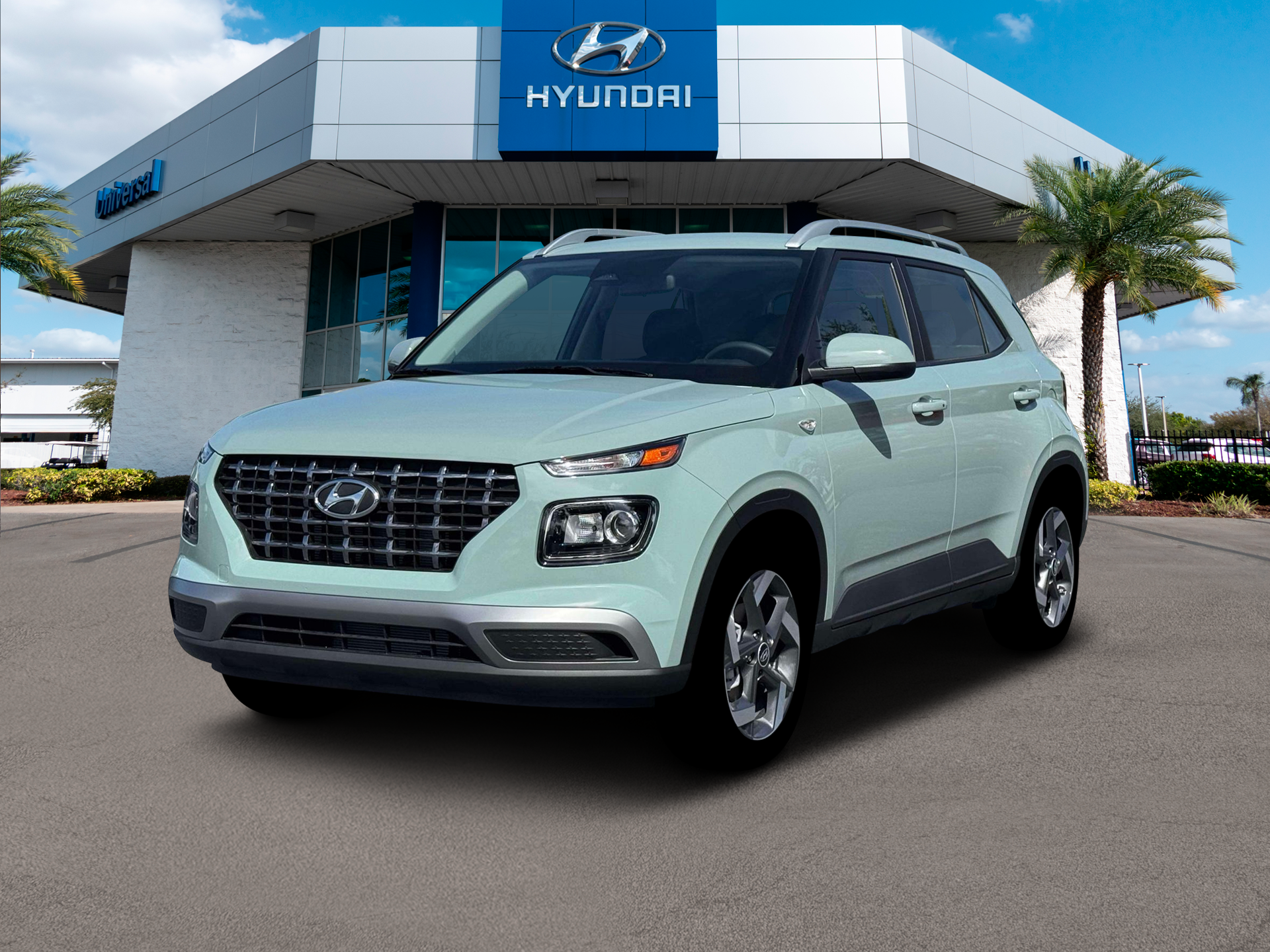 New 2026 Green Hyundai SEL image 1