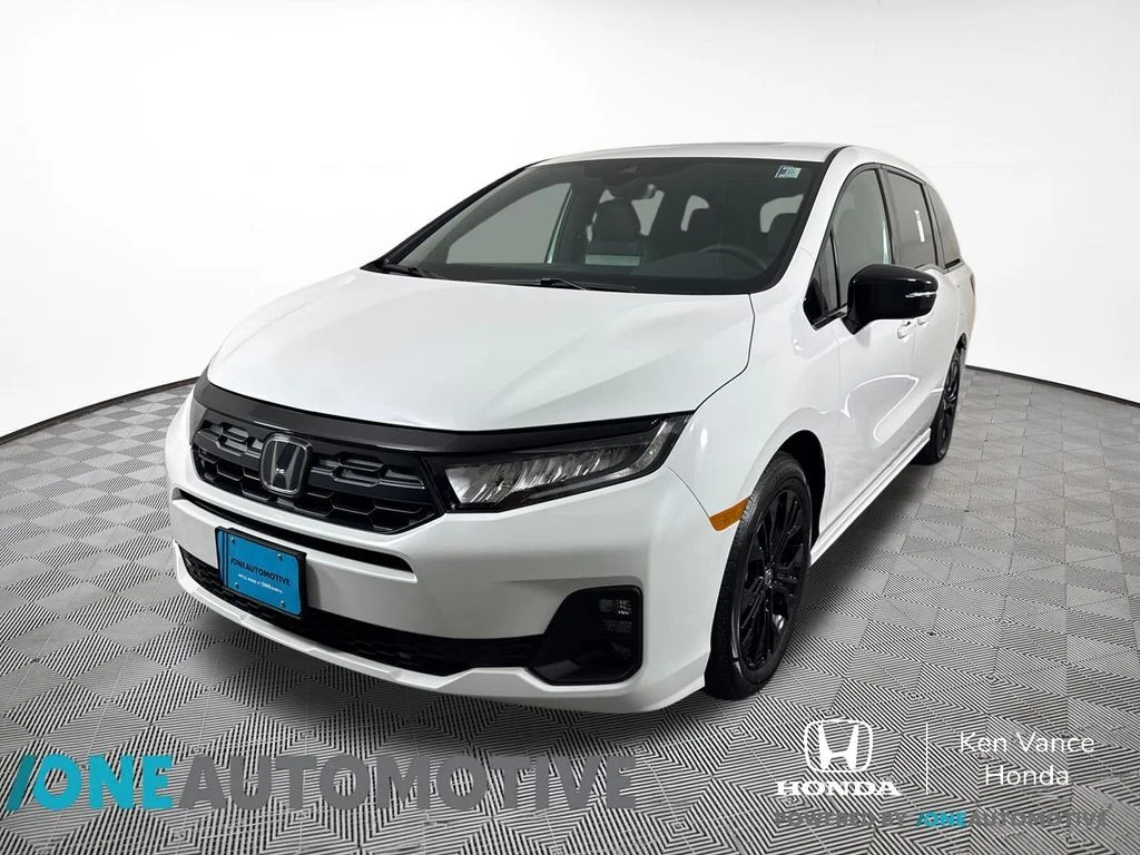 New 2026 Platinum White Pearl Honda Sport-L image 1