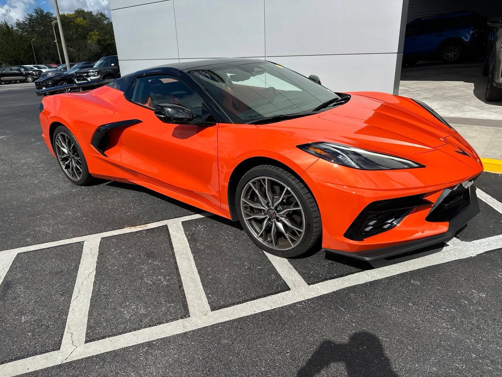 Used 2025 Sebring Orange Tintcoat Chevrolet Stingray image 22