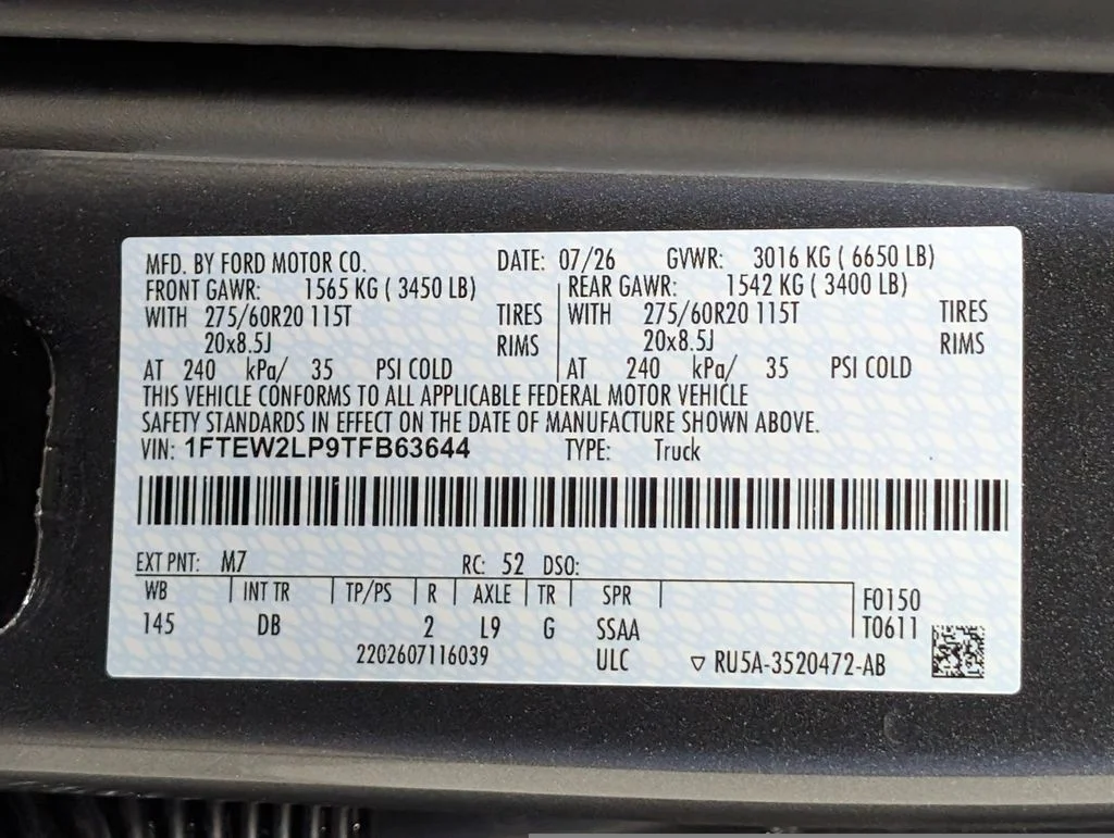 New 2026 Carbonized Gray Metallic Ford STX® image 25