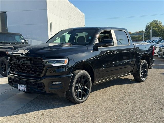 New 2027 Diamond Black Crystal Pearl-Coat Exterior Paint RAM Limited image 1