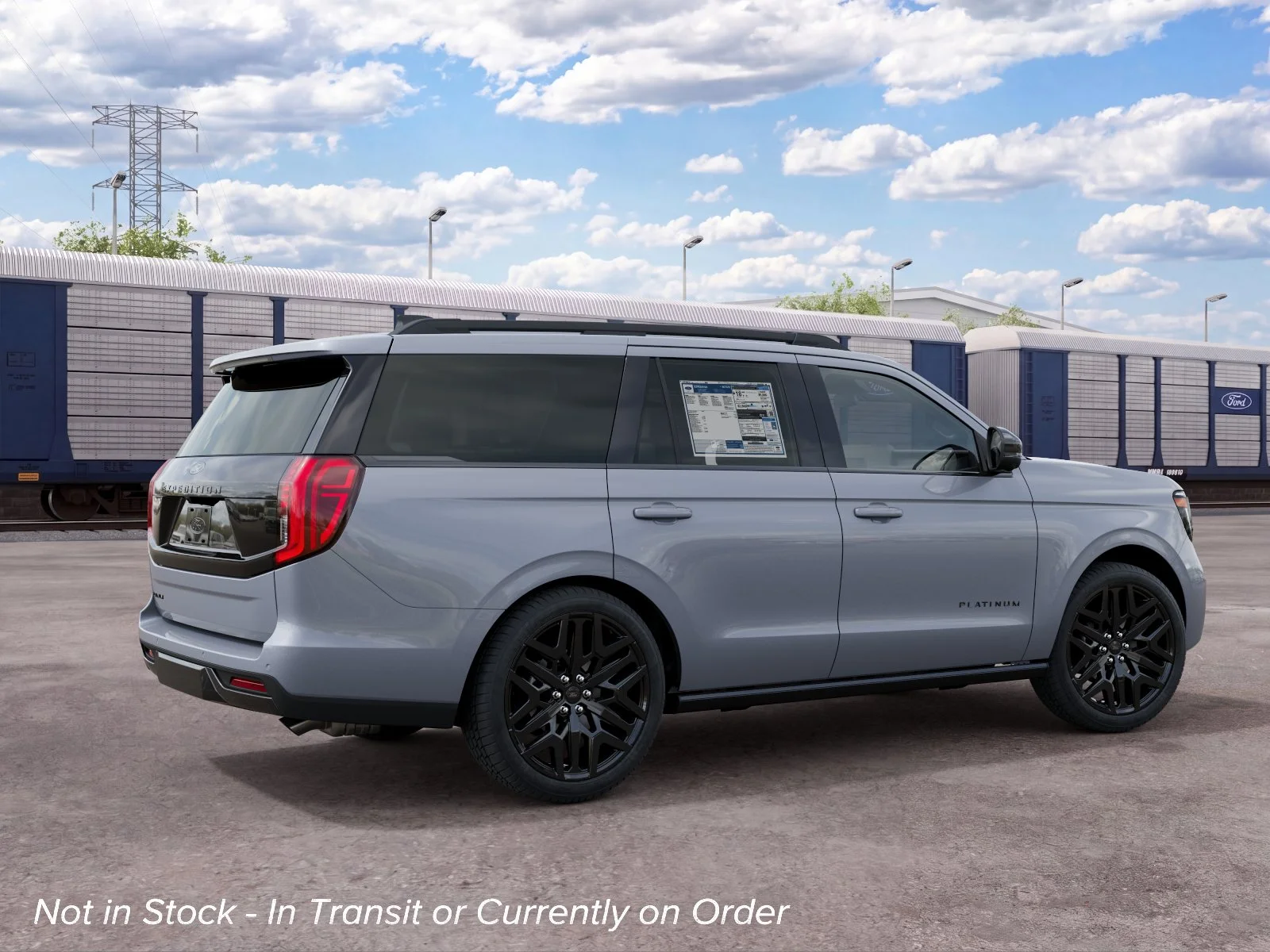 New 2027 Glacier Gray Metallic Tri-Coat Ford Platinum image 35