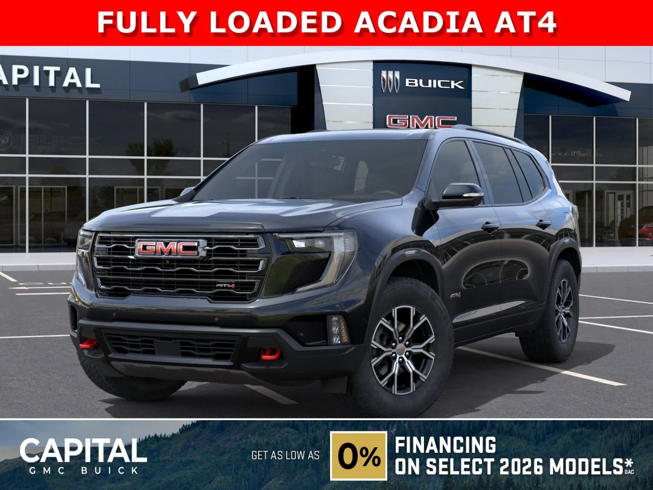 New 2026 EBONY TWILIGHT METALLIC GMC AT4 image 1