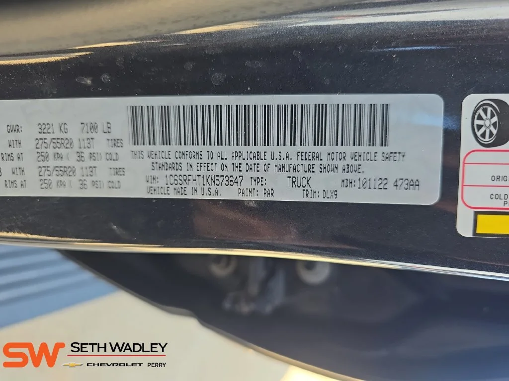 Used 2019 Gray Ram Limited Crew Cab 4x4 5