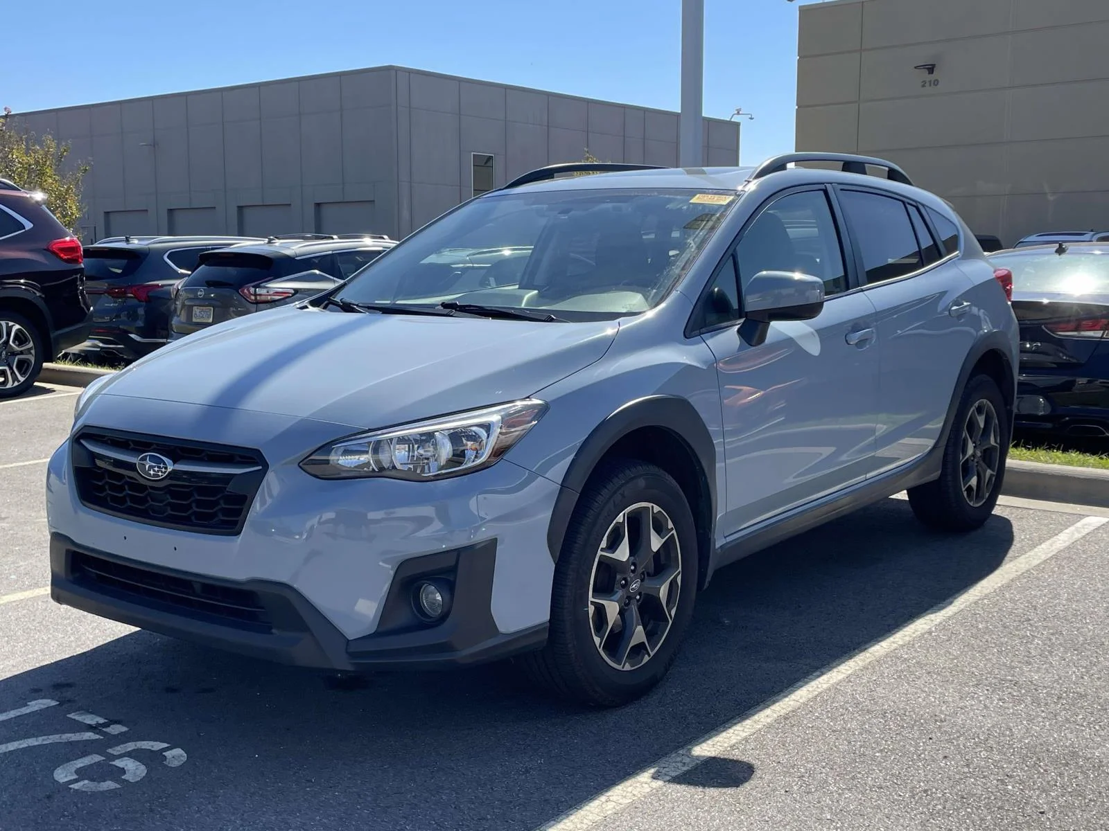 Used 2019 Cool Gray Khaki Subaru Premium image 2