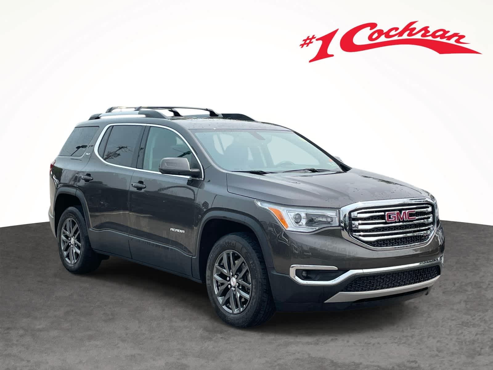 Used 2019 SMOKEY QUARTZ METALLIC GMC SLT image 1