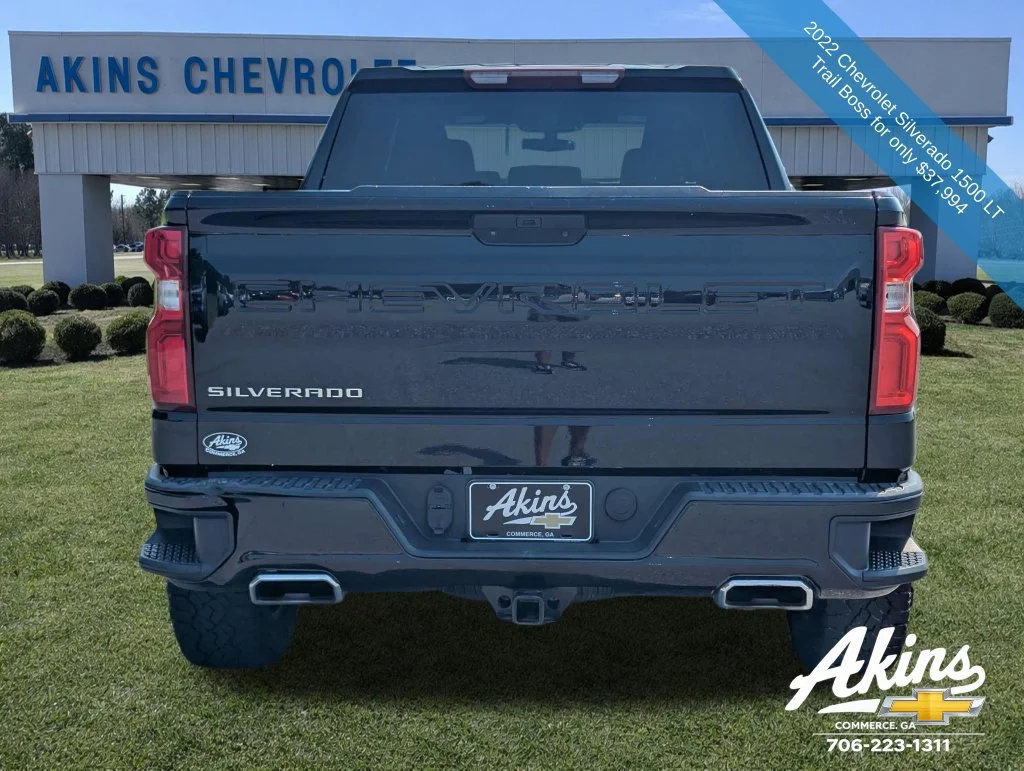 Used 2022 Black Chevrolet LT Trail Boss image 5