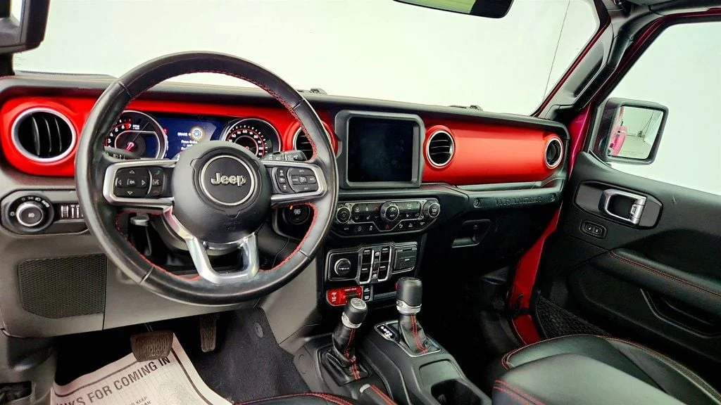 Used 2022 Limited Edition Tuscadero Pearlcoat Jeep Unlimited Rubicon 4x4 w/ Hard Top, Leather Seats & LED Lighting image 12