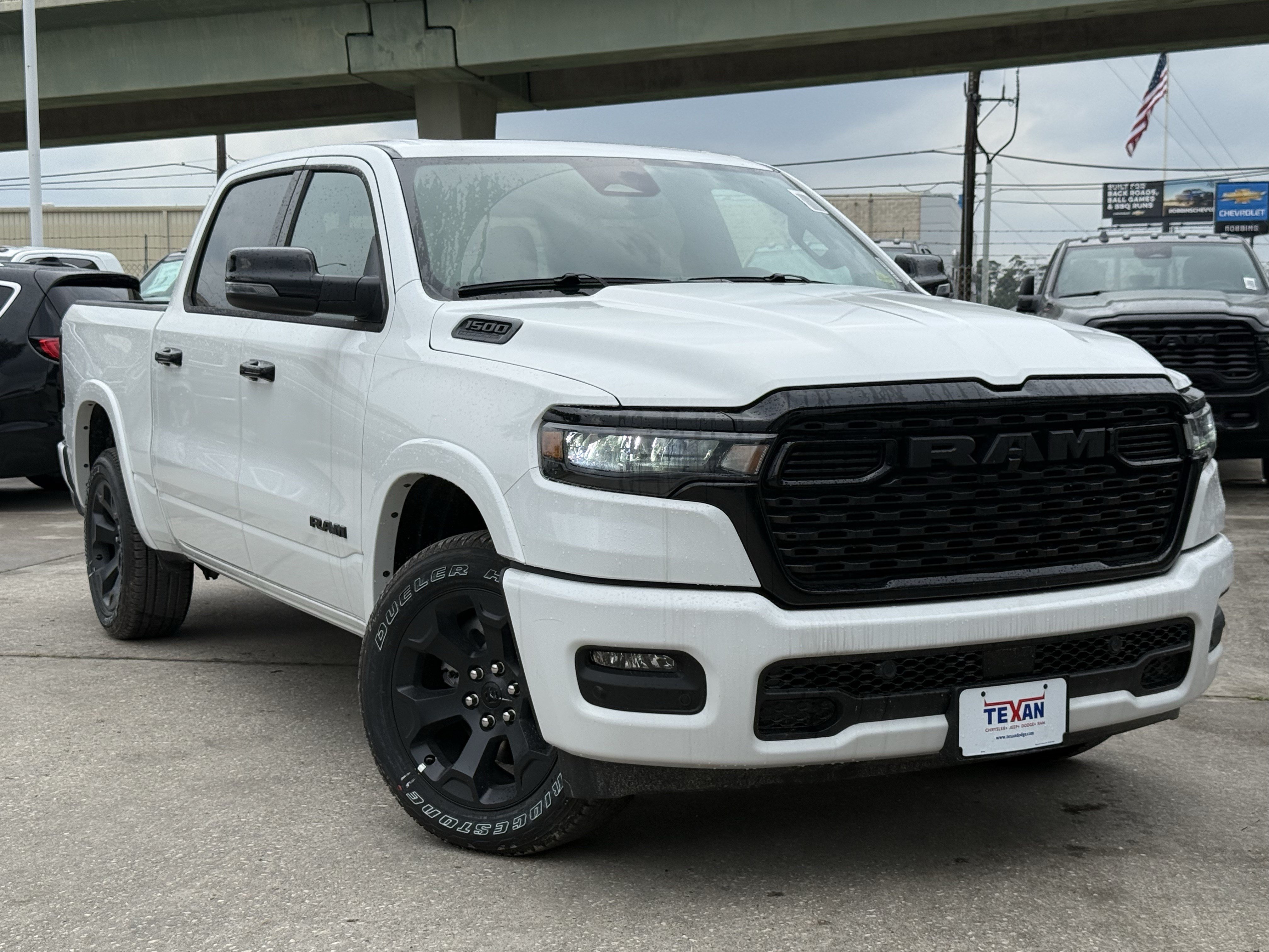New 2026 Bright White Clear-Coat Exterior Paint RAM Lone Star image 2