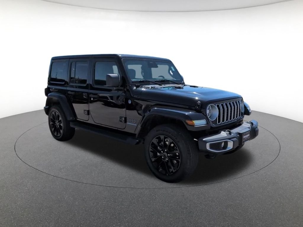 Used 2025 Black Jeep Sahara 4xe image 5