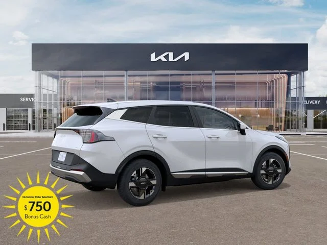New 2026 Snow White Pearl Kia LX image 6