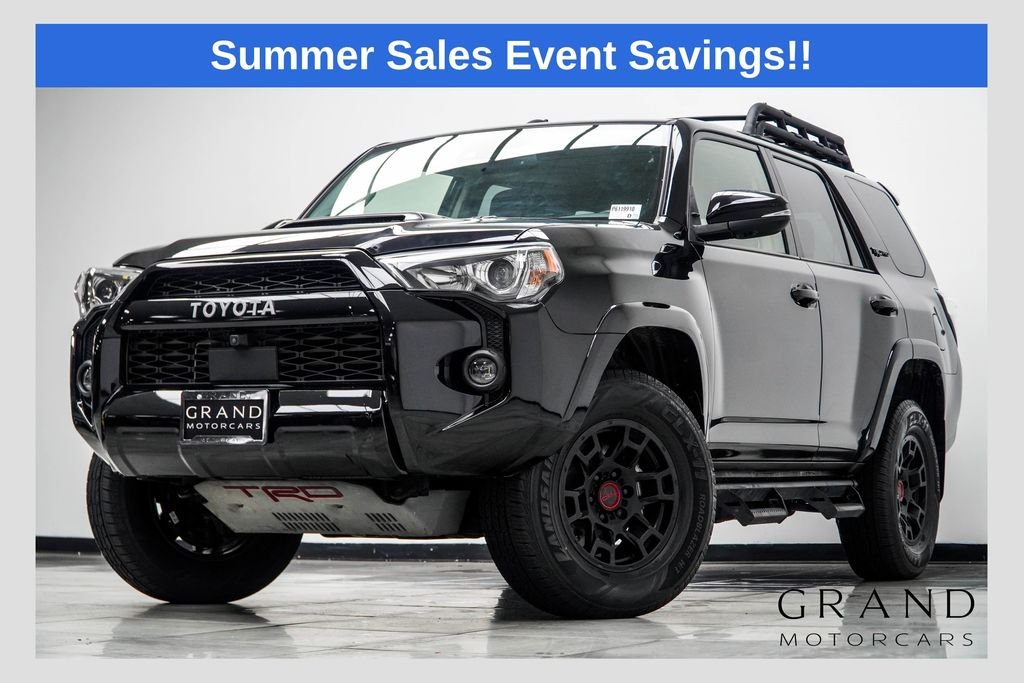 Used 2023 Black Toyota TRD Pro image 1