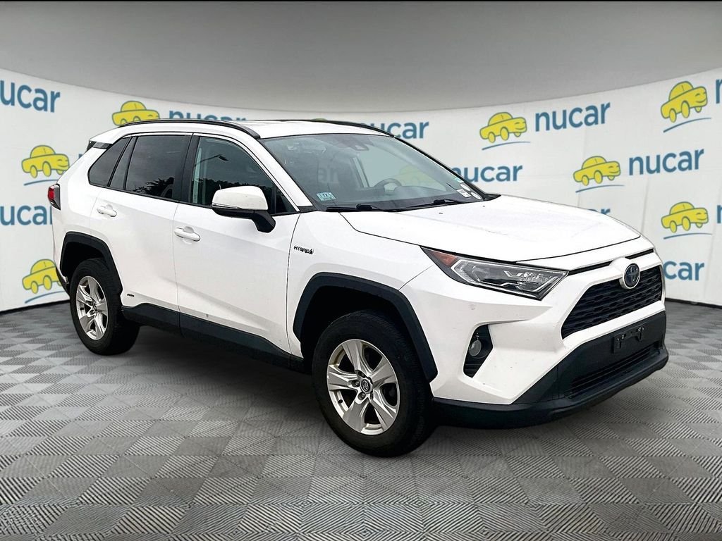 Certified Used 2021 White Toyota XLE image 1