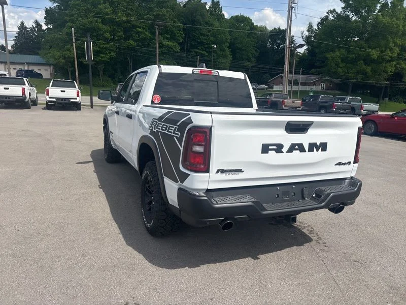 New 2026 Bright White Clear-Coat Exterior Paint RAM Rebel image 5