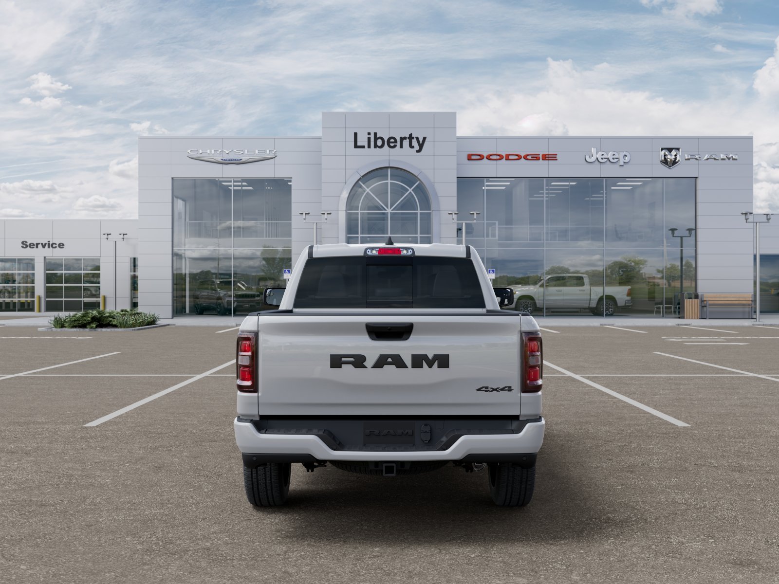 New 2026 Bright White Clearcoat RAM Express image 41