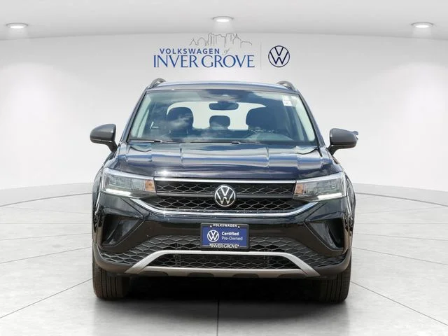 Certified 2023 Volkswagen Taos S with VIN 3VVMX7B29PM362034 for sale in Inver Grove Heights, Minnesota