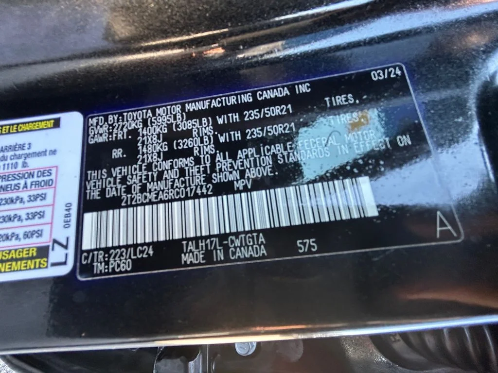 Used 2024 Black Lexus 500h F SPORT Performance image 20