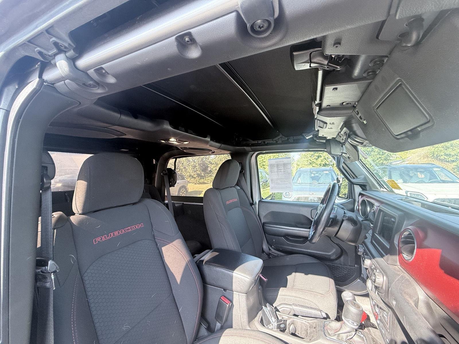 Used 2021 Billet Silver Metallic Clearcoat Jeep Rubicon image 9