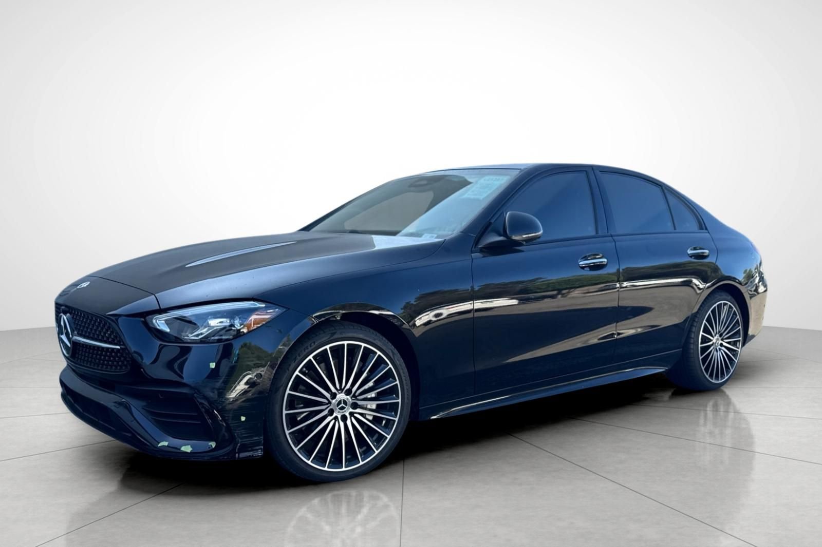 Certified Used 2024 Black Mercedes-Benz C 300 image 2