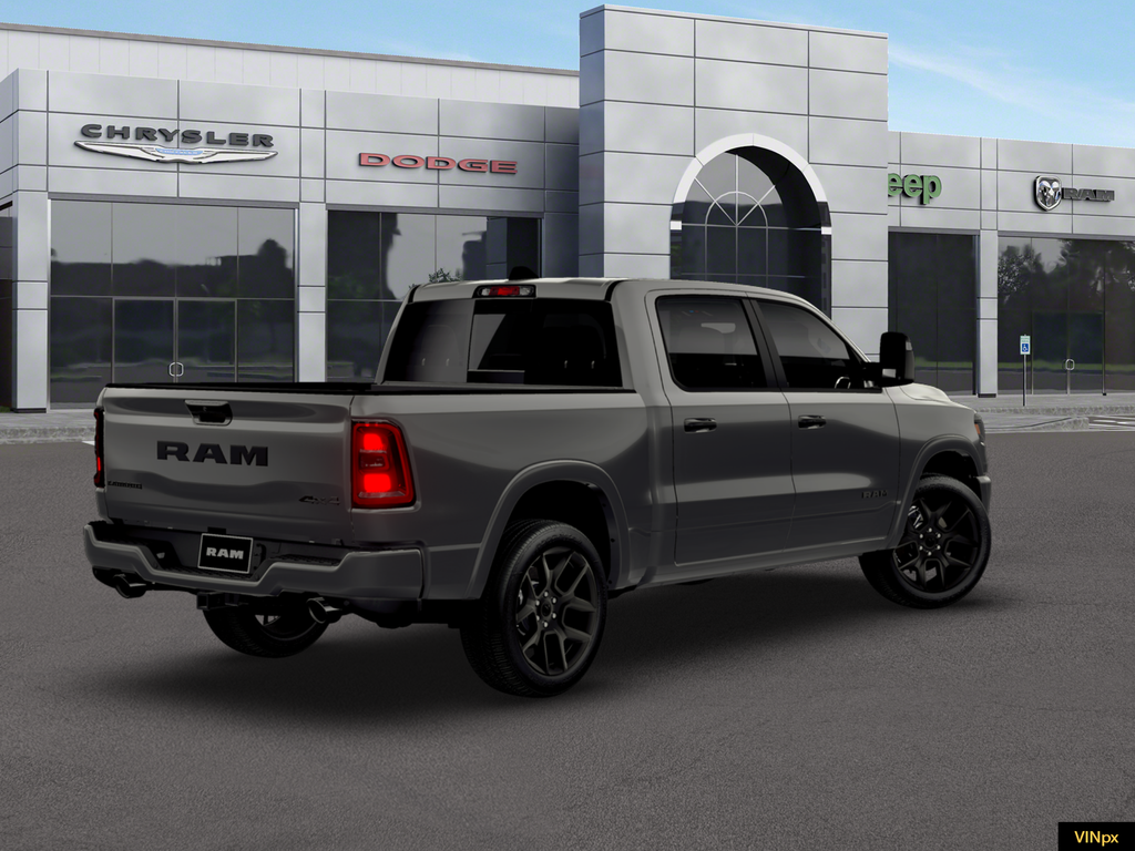 New 2026 Granite Crystal Metallic Clear-Coat Exterior Paint RAM Laramie image 6