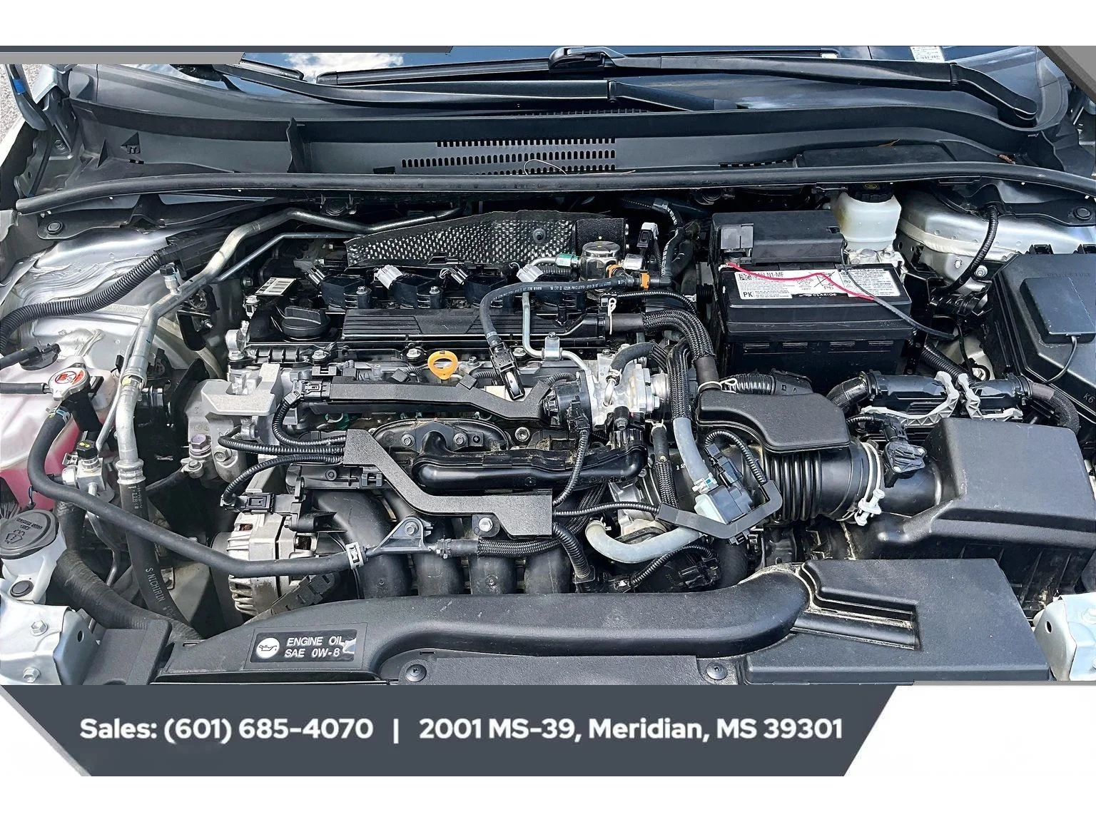 Used 2025 Classic Silver Metallic Toyota SE image 8