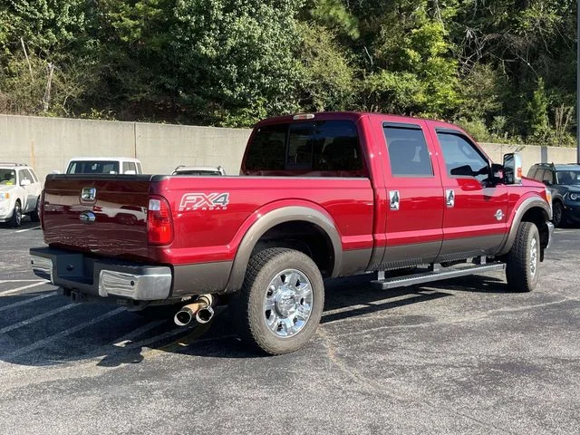 Used 2016 Ruby Red Metallic Tinted Clearcoat Ford Lariat image 3