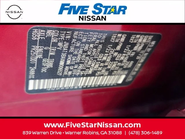 Used 2021 Red Nissan SV image 18