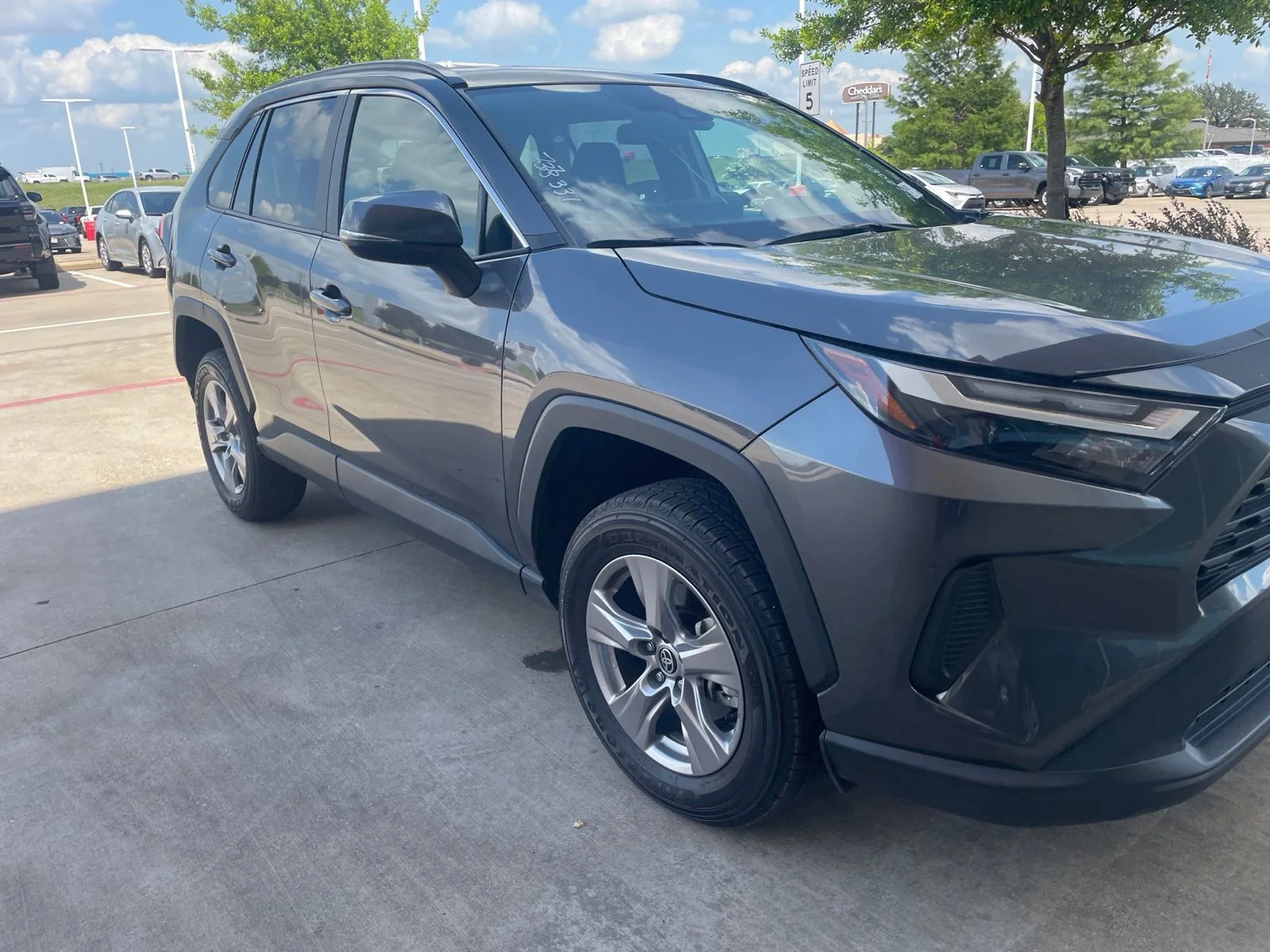 Used 2025 Gray Toyota XLE image 4