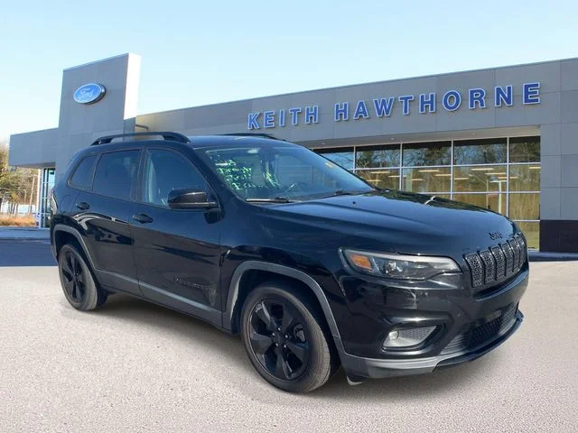 Certified Used 2019 Diamond Black Jeep Latitude Plus image 1