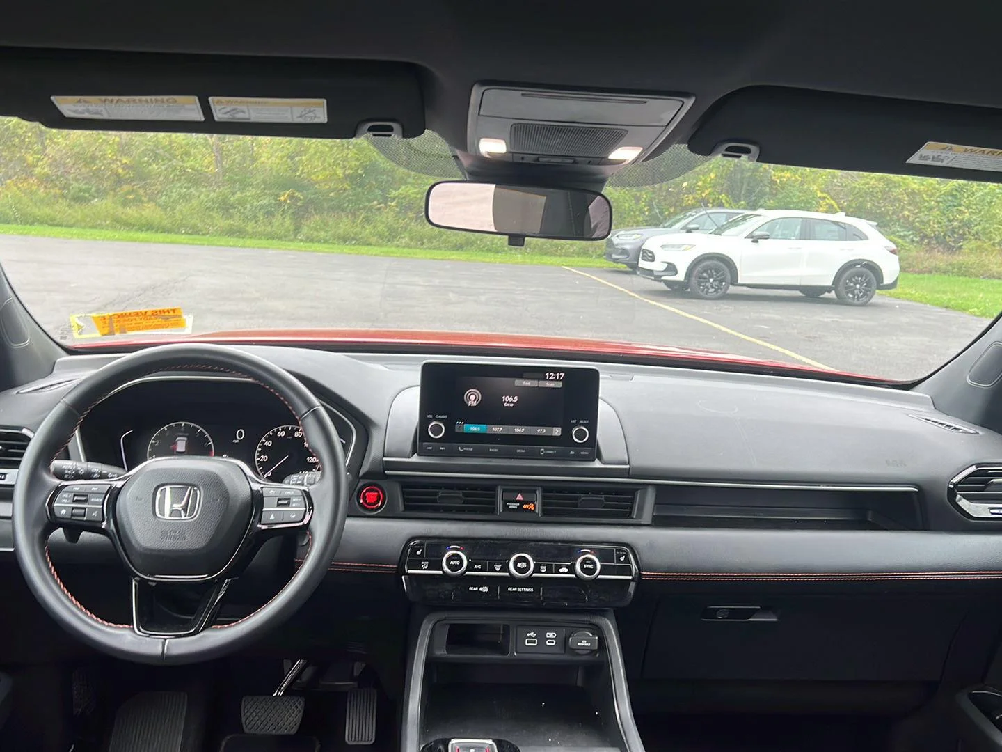 Used 2025 Radiant Red Metallic II Honda Sport image 14