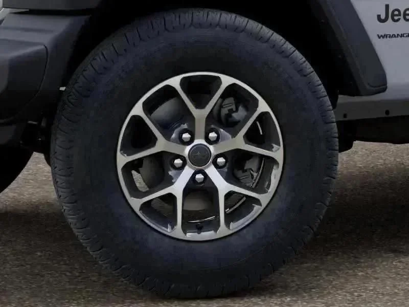 New 2026 Bright White Clear-Coat Exterior Paint Jeep Sport S image 32