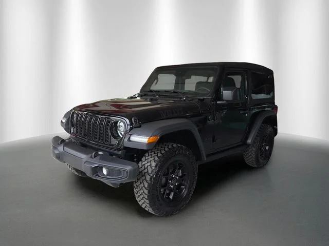Certified Used 2025 Black Jeep Willys image 2