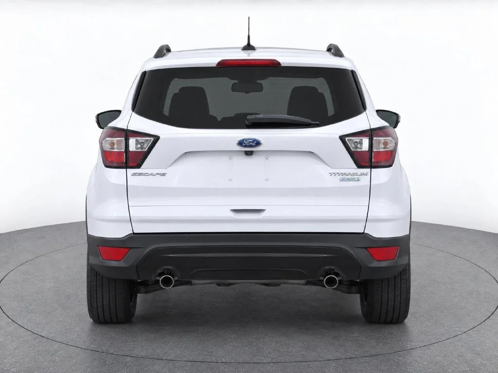 Used 2017 White Ford Titanium image 6