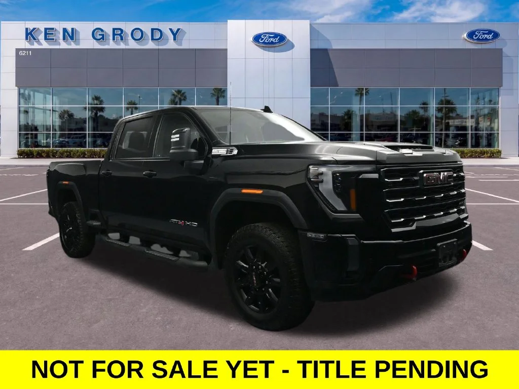 Used 2024 Black GMC AT4 image 1